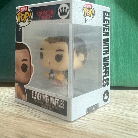 Funko Bitty Pop! Stranger Things Eleven with Waffles Figure - Picture 3 of 6